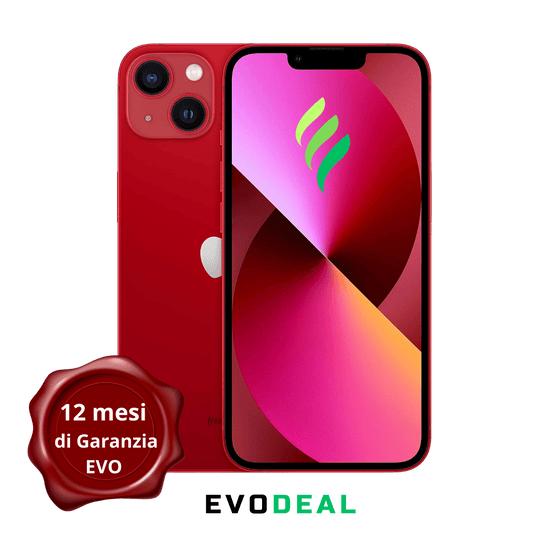 iPhone 13 - 256 GB - EVO - BATTERIA >80% - RED - RICONDIZIONATO