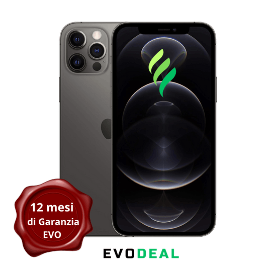 iPhone 12 PRO - 256 GB - BUONO - BATTERIA NUOVA - GRAPHITE - RICONDIZIONATO