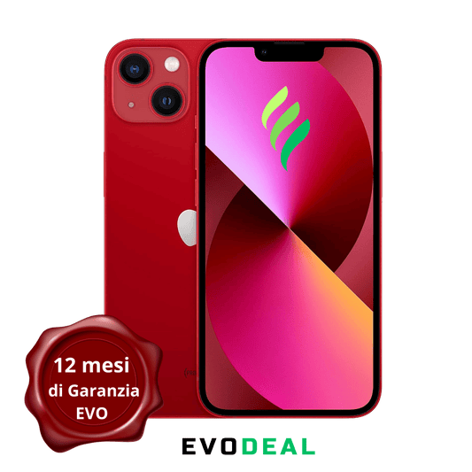 iPhone 13 - 256 GB - ECO - BATTERIA NUOVA - RED - RICONDIZIONATO